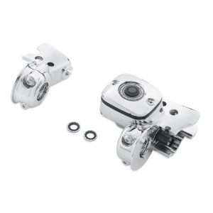 Chrome Clutch Bracket and Master Cylinder Reservoir Kit
