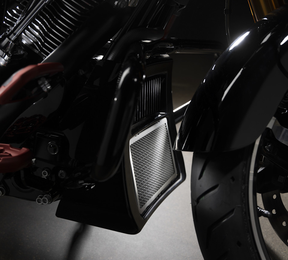Center-Cooled Milwaukee-Eight Radiator Guard | Premium Harley-Davidson Protection - Image 2
