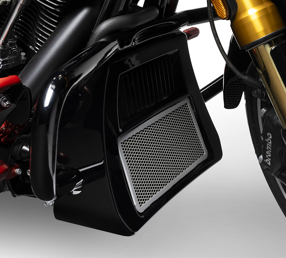 Center-Cooled Milwaukee-Eight Radiator Guard | Premium Harley-Davidson Protection - Image 3