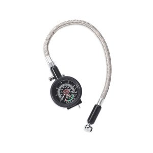 Compact Tire Gauge and Tread Depth Indicator