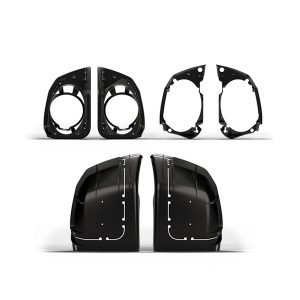 Harley-Davidson Audio Powered By Rockford Fosgate Stage III Saddlebag Speakers with Lid Cut-In System