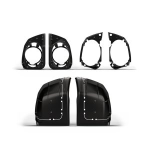 Harley-Davidson Audio Powered By Rockford Fosgate Stage III Saddlebag Speakers with Lid Cut-In System