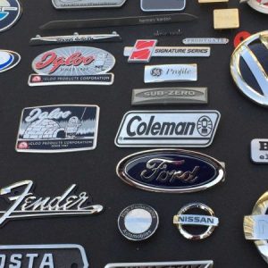 Custom Chrome Emblem